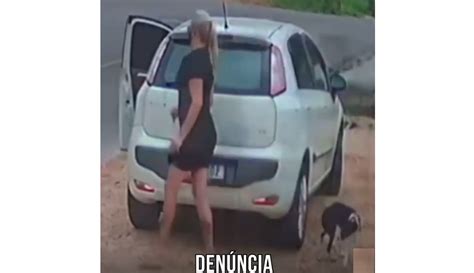 VÍDEO: Mulher é presa por abandonar cachorro